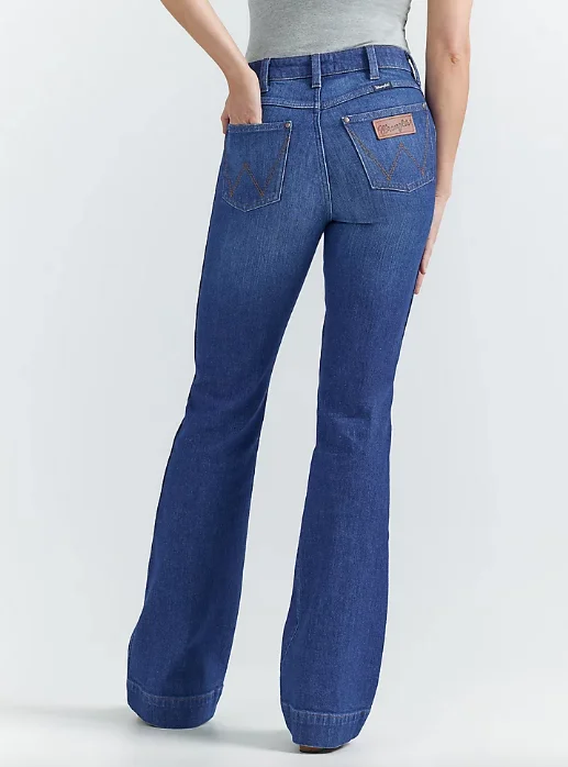 Wrangler Retro Women's Bailey High Rise Frances Trouser Jeans 112352979