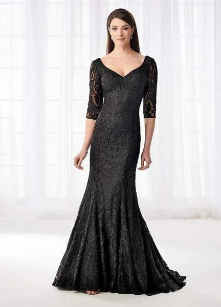 Cameron Blake - Quarter Length Sleeves Mermaid Gown 218601W - 1 pc Cranberry in Size 20W Available Corset unclassified dresses Cameron Blake - Quarter Length Sleeves Mermaid Gown 218601W - 1 pc Cranberry in Size 20W Available Corset unclassified dresses
