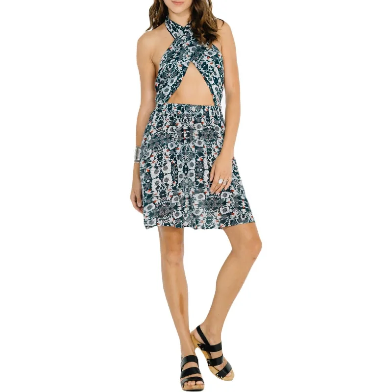Raga Womens Casual Short Mini Dress Silk unclassified dresses