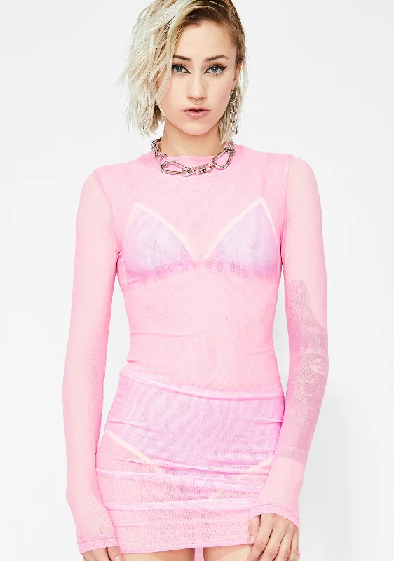 Meshin' Around Bodycon Dress Unique unclassified dresses