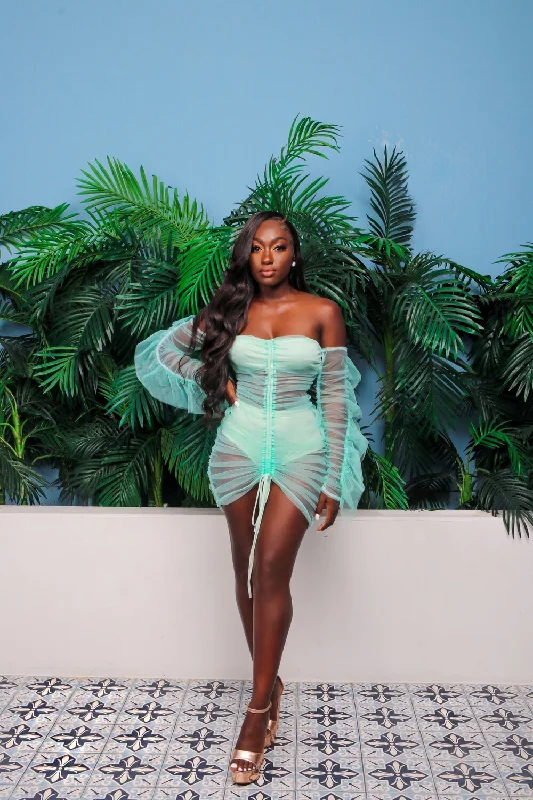 Stephanie Dress - Teal Trendy unclassified dresses