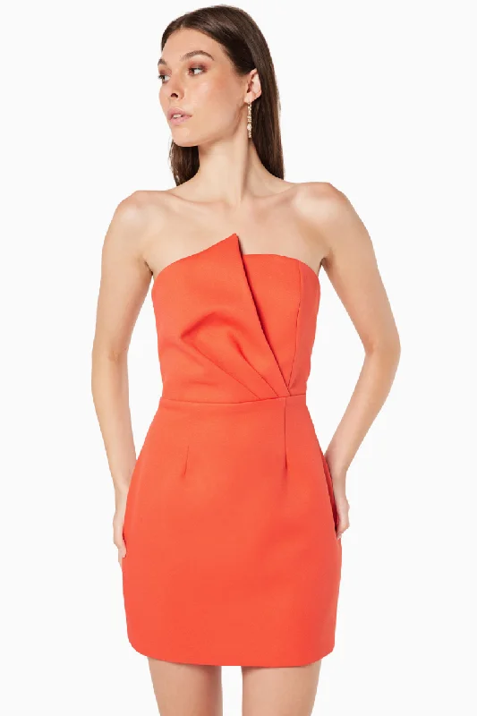 Veida Strapless Dress Flowy unclassified dresses