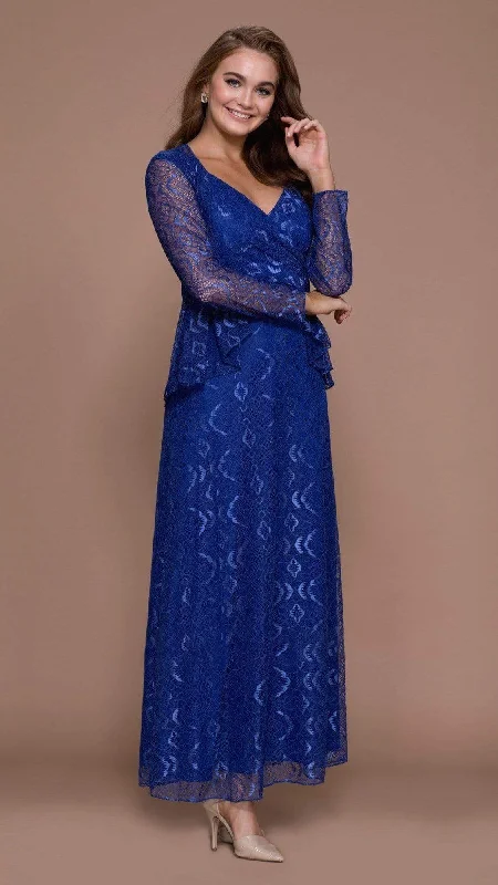 Nox Anabel - Lace V-Neck A-Line Dress 5140 - 1 pc Royal Blue in Size XL Available Bodycon unclassified dresses Nox Anabel - Lace V-Neck A-Line Dress 5140 - 1 pc Royal Blue in Size XL Available Bodycon unclassified dresses