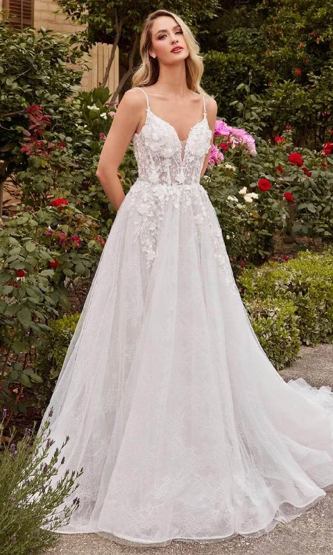 Ladivine CD857W - A-line Bridal Gown Wedding guest unclassified dresses