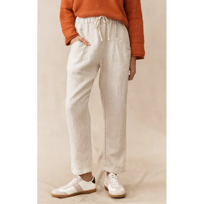 Pant Luxe Linen Natural Snow Shorts