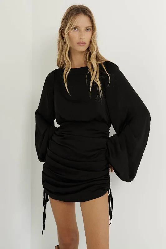 SNDYS Gigi Mini Dress Black Luxury mini dresses