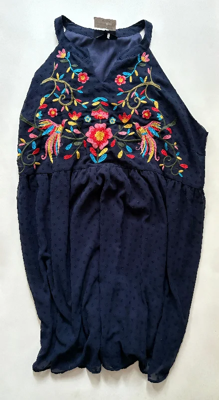 Dress Casual Midi By Andree By Unit In Blue, Size: 2x Expensive midi dresses