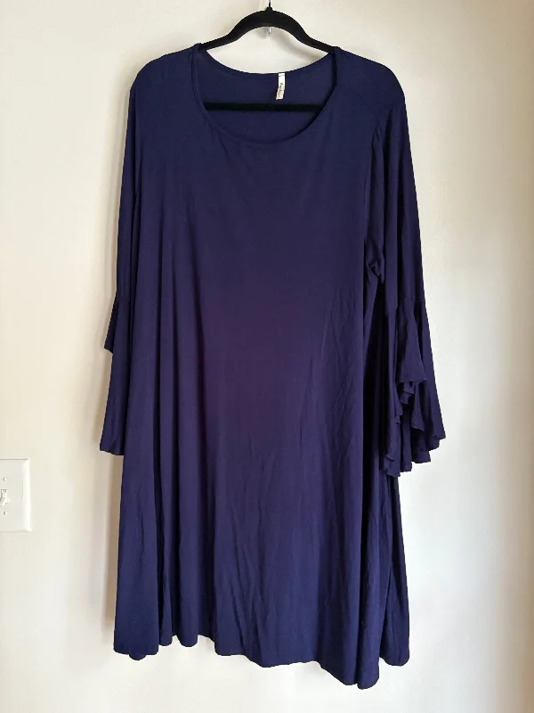 Dress Casual Midi By Beesome In Blue, Size: 3x Best midi dresses for formal events