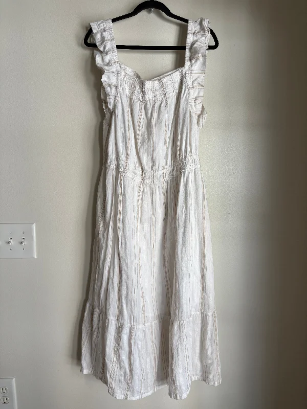 Dress Casual Midi By Good HART In Cream, Size: Xl Sexy little black midi dresses