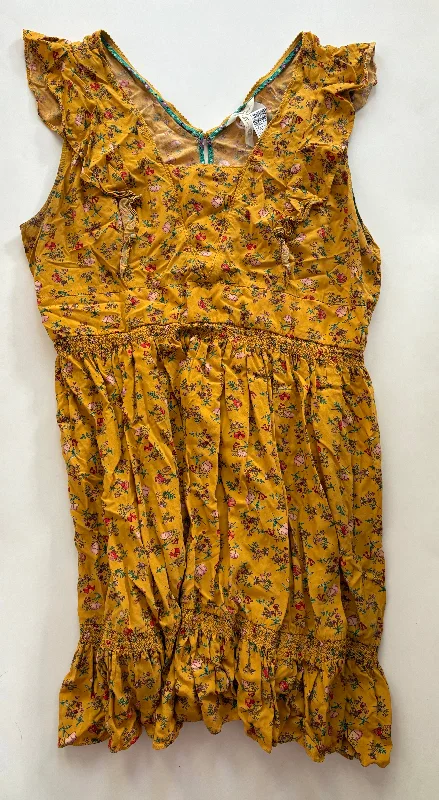 Dress Casual Midi By Matilda Jane In Mustard, Size: 2x Comfortable midi dresses for everyday wear