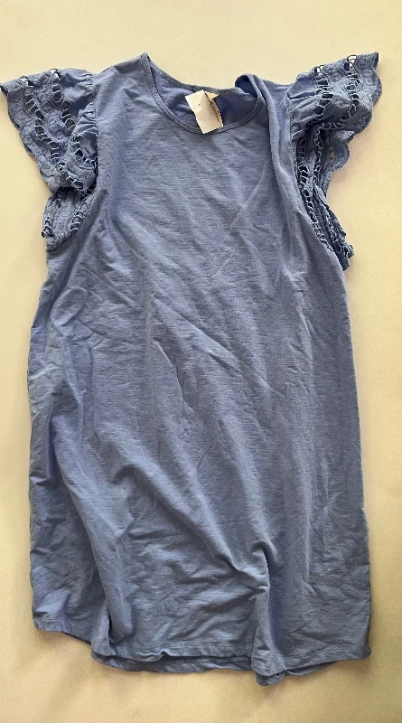 Dress Casual Midi By Matilda Jane In Periwinkle, Size: Xl Long sleeve midi dresses