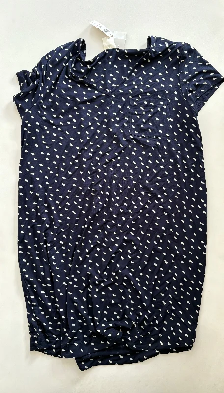 Dress Casual Midi By Soma In Blue, Size: L Luxury midi dresses