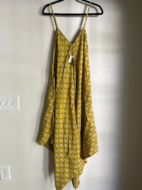Dress Casual Midi By World Market In Mustard, Size: S Sexy midi dresses