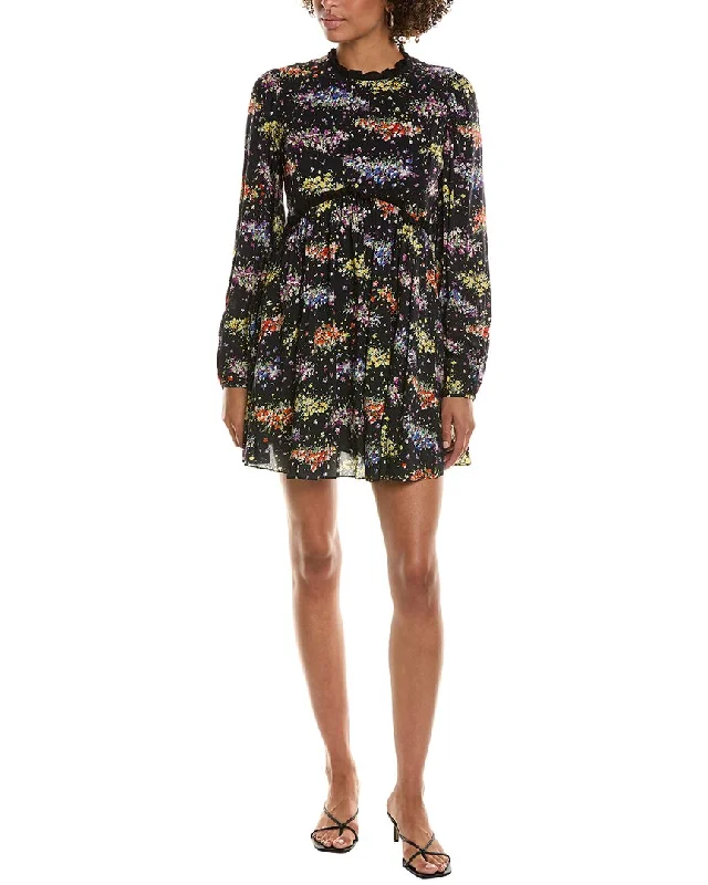 AMUR Codi Mini Dress--Plaid Mini Skirt