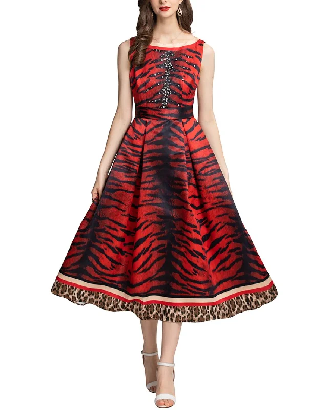 BURRYCO Midi Dress Silk Midi Skirt